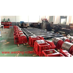 80T Conventional Pipe Welding Rotator For Pipe Butt With PU With Bolt Adjustment