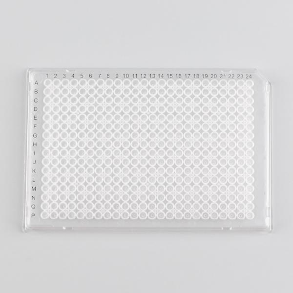 pcr plate Full Skirt Polypropylene Clear 40ul 384 Well PCR Plates Disposable Plastic Plates