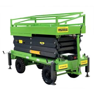 11 Meters Mobile Scissor Lift 500Kg Loading Capacity For Work At Height