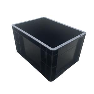 ESD Bin Box Esd Plastic Tool Box Black Antistatic PP PVC Box for PCB