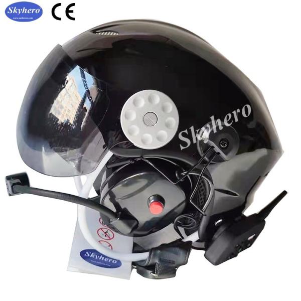 BT-GD-K01 Paramotor Helmet PPG Helmet With High Noise Cancel Bluetooth Headset EN966