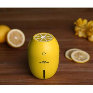 180ml USB Charge 4 Hours Auto Shut-off Car Lemon Mini Air Cool Mist Humidifier