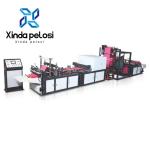 Full Automatically Non Woven Shopping Bag Making Machines With Handle Loop