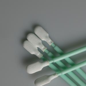 Cleanroom Disposable 102mm Length Industrial Double Layer Polyester Cleaning