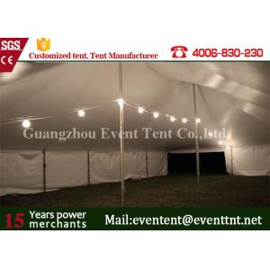 Square Solar Second Hand Marquee Tent , Heavy Duty Gazebo Canopy For Outdoor