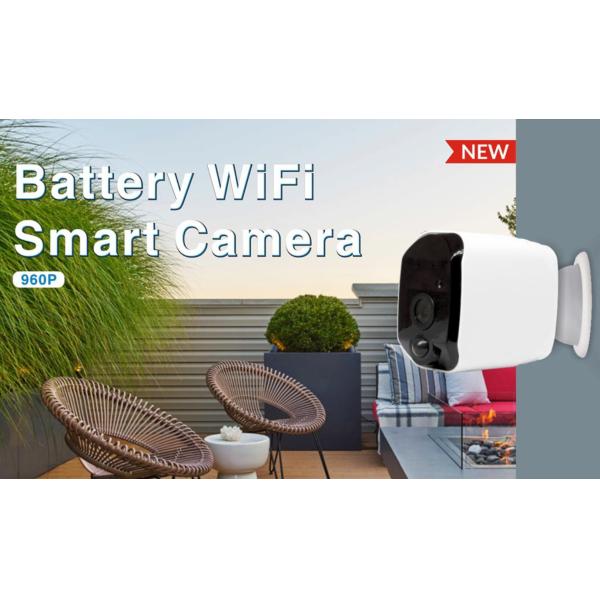 Wireless Wifi Security Camera Battery Powered HD 960P Resolution Support Night