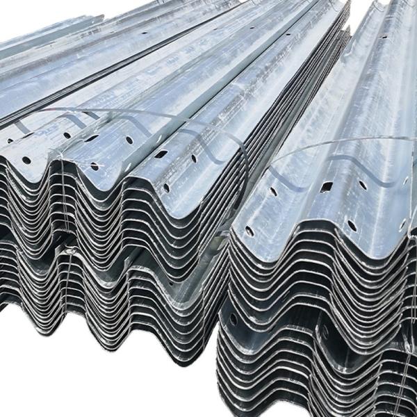 Quality Roadway Safety Guaranteed Hot Galvanized Cold Rolled Highway Guardrail for Expressway wholesale
