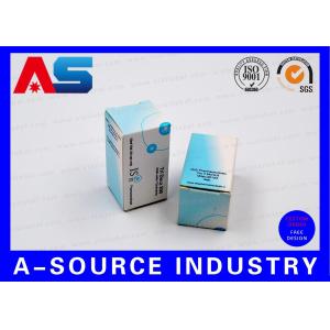 Acheter Peptide Vial Storage Box Matt Finish Anti - Fake Blue White Printing for