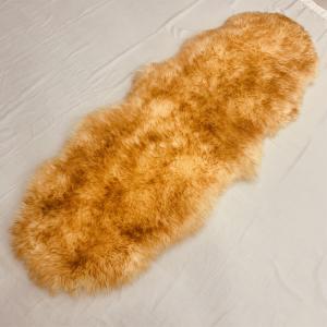 Sleeping Sheepskin Cushion Pads Mat Black For Chair