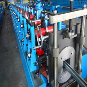 Servo Cutting Unistrut Roll Forming Machine 1.5mm Cutting Tolerance