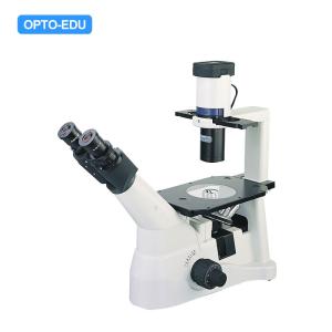 Cheap LED Infinity Trinocular Inverted Optical Microscope OPTO-EDU A14.0901 for sale