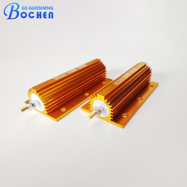 RX24 100W High Insulation Dynamic Gold Aluminium Braking Resistor Aluminum