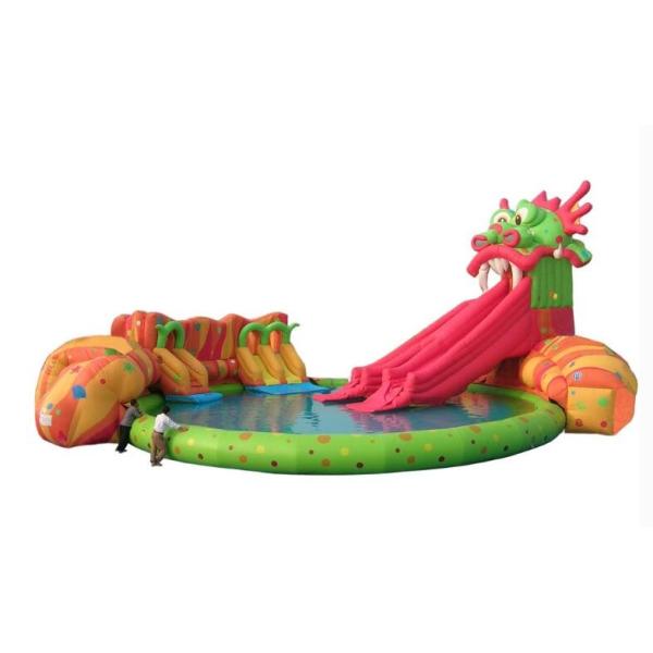 Safe Inflatable Amusement Park Entertaining Modern Design Popular Multi -