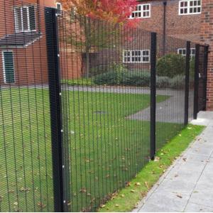 Different Color 358 Mesh Fencing Plastic Metal Anti Climb For Security Prison