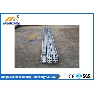 Vertical PLC Rack Rolling Machine , GCr15 Steel Roll Forming Machine Roller