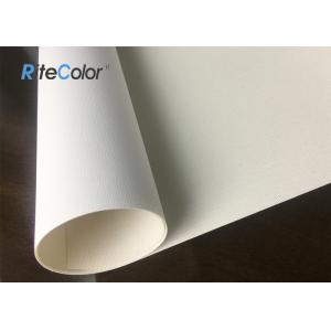 Premium Inkjet Waterproof Canvas Fabric / Matte Art Printing Poly Cotton Canvas