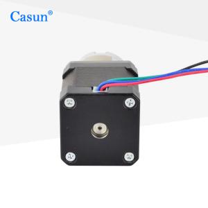 6.4V 1.28A Gearbox Stepper Motor 34mm Casun Stepper Motor 260mNM