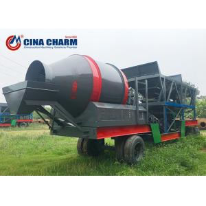 Portable Ready Mobile Mini YHZM50 Mix Concrete Mixing Plant