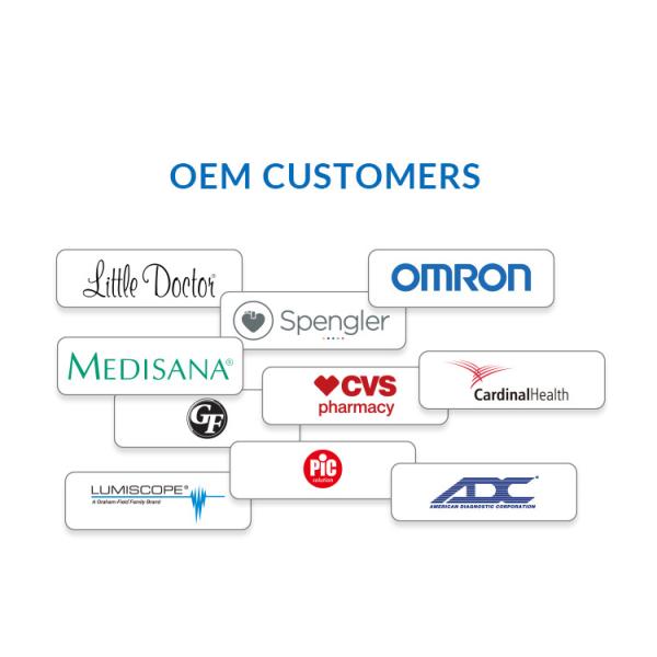 Electronic Digital Blood Pressure Monitor BP Machine 20mmHg To 280mmHg