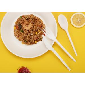 Disposable Biodegradable Single Use Compostable Utensil Cutlery Knife Fork Spoon