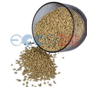 Beige EPDM Rubber Chip Recycled Rubber Granules Mulch
