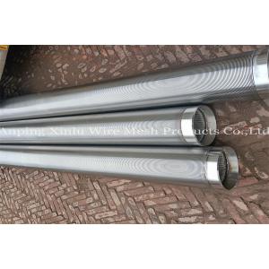 Sand Control Water Well Filter Screen SS316 SS304L Johnson Slotted Well Screen