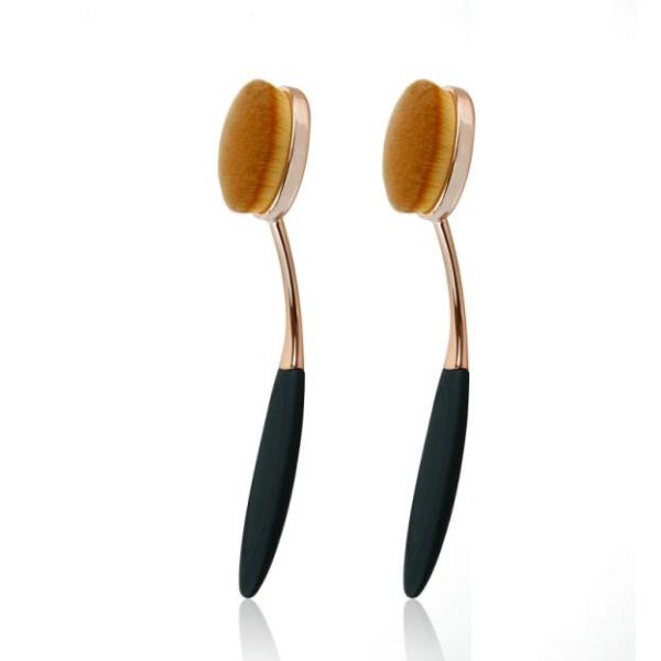 oval shaped brush Professional makeup brush set