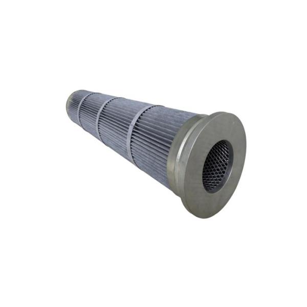 Quality 5um,0.5um,2um,0.2um Aluminized Coating Cylindrical HEPA Filter 25~55mm Pleat Width wholesale