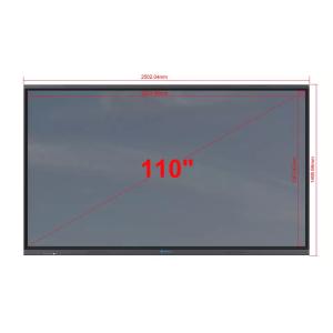 Teaching lcd Panels 110 Inch Interactive Smart Whiteboard ROHS Approved