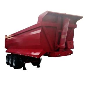 Customized Heavy Duty 40-80 Tons Hydraulic Tipper Semi Trailer with 3 Axles and