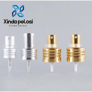 China Bottle Perfume Pump Sprayer Head Perfume Fine Mist Sprayer Easy Crimp Spring Outside on sale