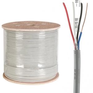 PVC Jacket 8x0.22mm2 Shielded Stranded CPR Eca Alarm Cable for Control and