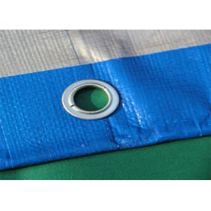 China Blue Geosynthetic Fabric PE Tarpaulins 200GSM For Truck Cover on sale