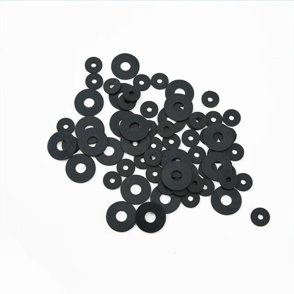 Custom Non-Standard NBR EPDM Silicone FKM Round Rubber Gasket Seals Product with