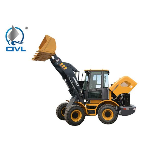Quality OEM XCMG Backhoe Wheel Loader , Construction Wheeled Front End Loader wholesale