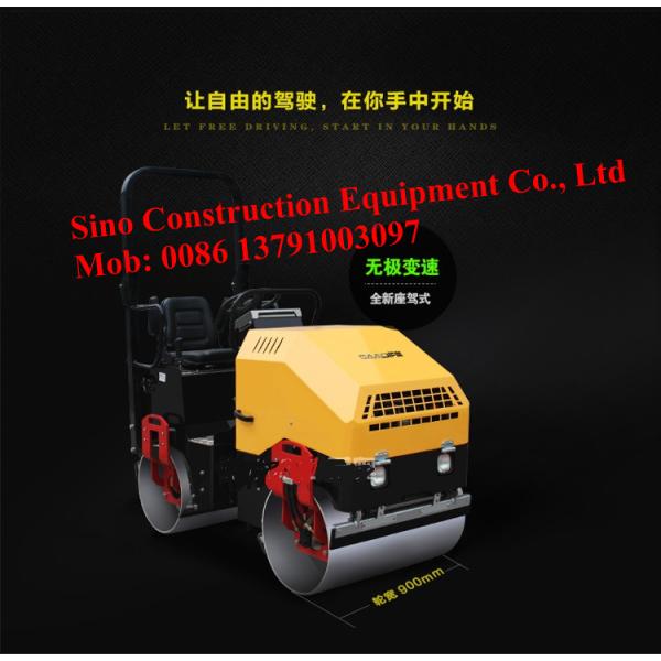 Hydraulic Dual Drive 8km/h 2 Ton Construction Road Roller