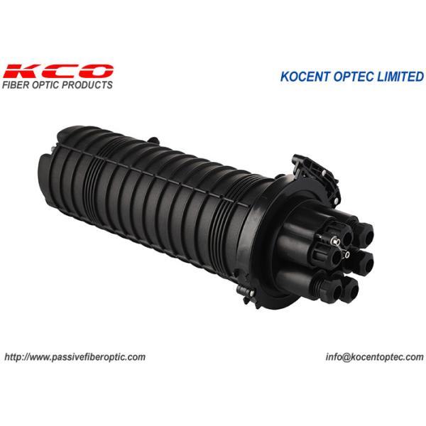 KCO-J106M-144 Vertical Dome 5port FTTH 12 24 36 48 96 FOSC Optical Fiber Splice