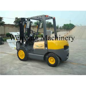 3T Diesel Powered Forklift With Paper Roll Clamp Specailly For Paper Manufacture