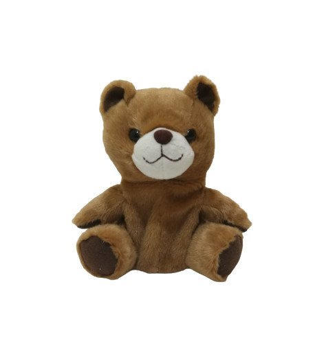 Quality Recording Repeating Educational Plush Toys 0.17M 6.7IN Brown Colour Teddy Bear Polyester wholesale