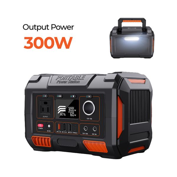 Quality 300W Portable Solar Power Station with Lithium Battery and MPPT wholesale