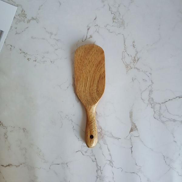 Eco Friendly Kitchen Utensil Set Acacia Wood Salad Stir Sauce Spatula