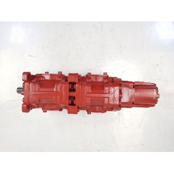 NABCO Series Hydraulic Gear Pump NABCO-15TLC-4(56+50-A1-12) Aluminum Alloy and irion Materials Hydraulic Oil Pump for Excavator