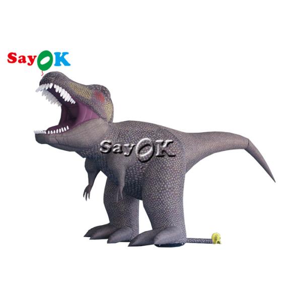 Quality 5m 16ft Giant Inflatable Dinosaur Model For Halloween Exhibition wholesale