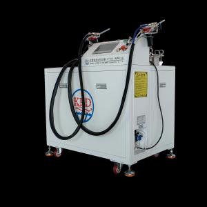 Cheap Advanced Sensor Potting Two Hand Gun Meter Mix Dispenser with Degassing Function for sale