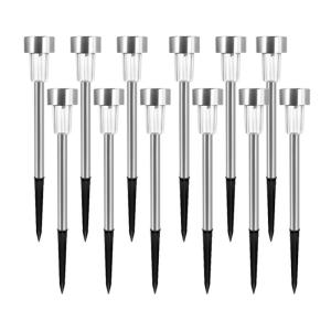 China Super Bright Led Solar Flood Light White Rivet Shape Solar Lawn Lamp Plug And Play on sale