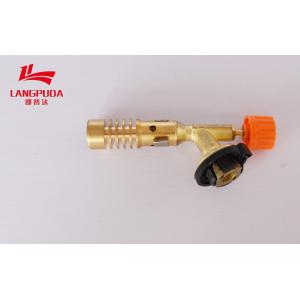 Automatic Ignition 12cm Kitchen Torch Gun , Cassette Gas Torch Burner