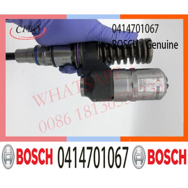 GENUINE AND BRAND NEW DIESEL COMMON RAIL FUEL INJECTOR 0414701067
