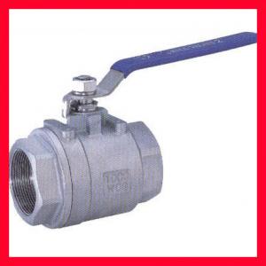 China Water Tank Floating Ball Valve Full Bore , Two Piece Design ANSI B 16.10,API 6D on sale