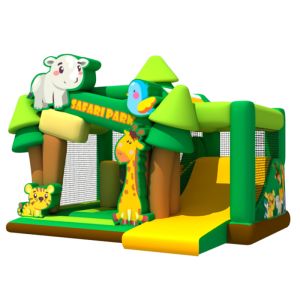 Huge Inflatable Theme Park Combo Playground Bounce House Inflatable Slide