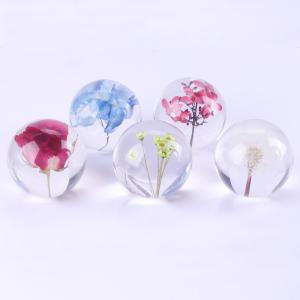 Acrylic Red Rose Paperweight , Custom Engraved Paperweight